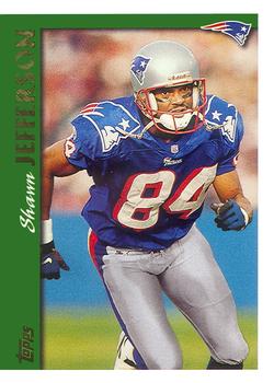 Shawn Jefferson New England Patriots 1997 Topps NFL #157